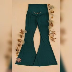 Purusha people shroom moon bell bottom